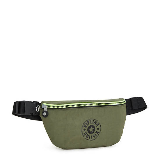 Kipling Fresh Lite Midjeväska Olivgröna | SE 2207QM